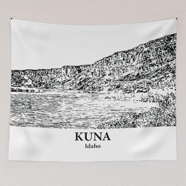 Item preview, Kuna ID - Ink Cityscape Illustration designed and sold by Lakeric Cityscapes.
