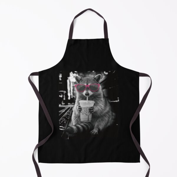 Item preview, Raccoon Drinking Iced Coffee. #2 designed and sold by EunsooLee.