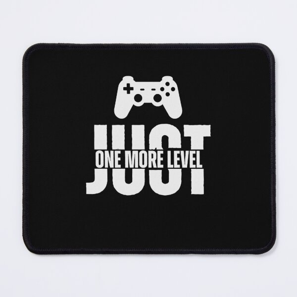 Item preview, Just One More Level - Retro Gamer Controller Silhouette designed and sold by Abaseen.