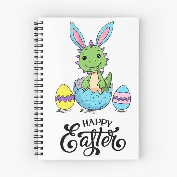 Item preview, Cute Easter Dino with Bunny Ears designed and sold by SimoesArtistry.