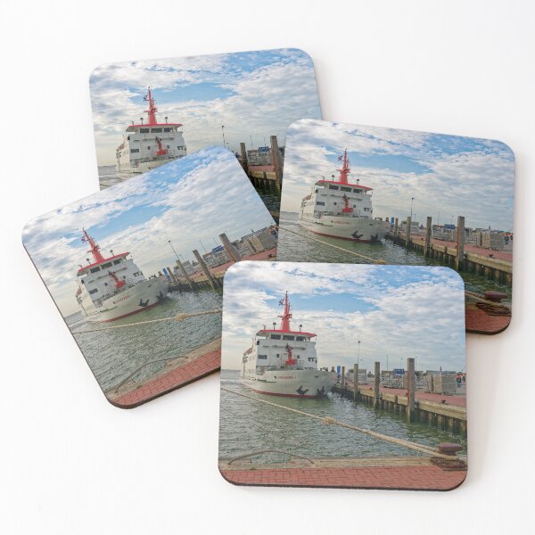 Item preview, Spiekeroog ferry port designed and sold by Klaus Offermann.