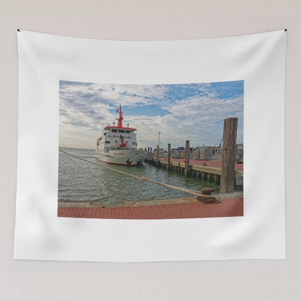 Item preview, Spiekeroog ferry port designed and sold by Klaus Offermann.