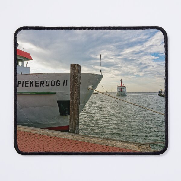Item preview, Spiekeroog ferry port designed and sold by Klaus Offermann.