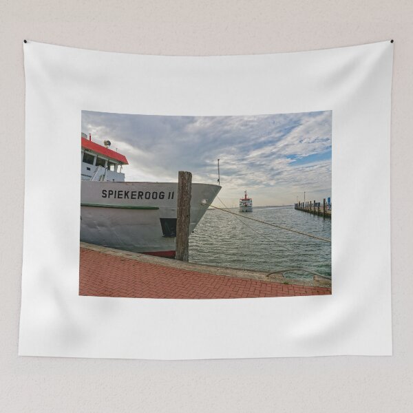 Item preview, Spiekeroog ferry port designed and sold by Klaus Offermann.