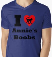Annie's Boobs Men's V-Neck T-Shirt
