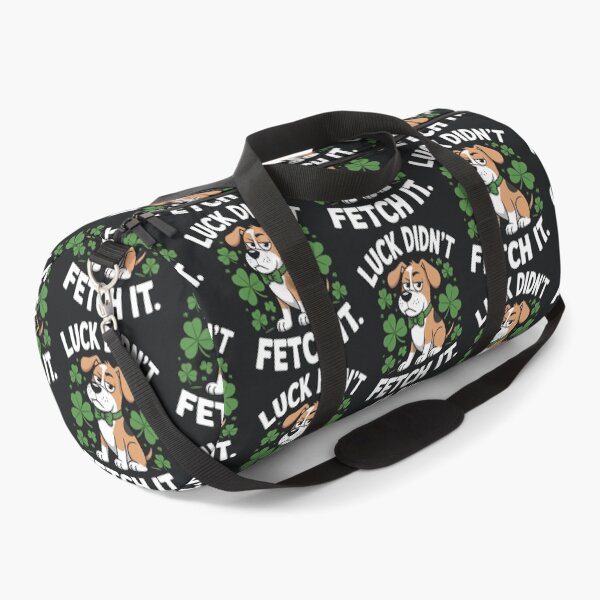 Item preview, Luck Didn’t Fetch It Funny Dog - St Patrick's Day designed and sold by Taans-Creation.