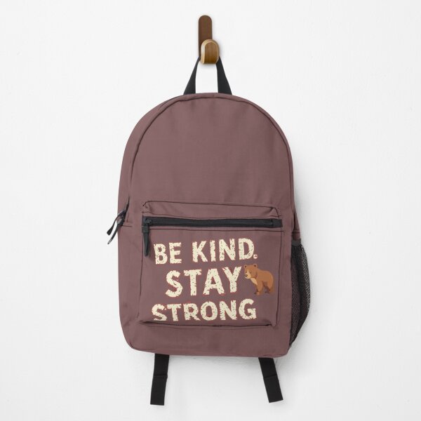 Item preview, Be Kind Stay Strong Bear Quote - Cute Motivational Positivity Design. designed and sold by LunaPrintCo.