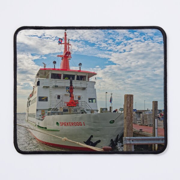 Item preview, Spiekeroog ferry port designed and sold by Klaus Offermann.