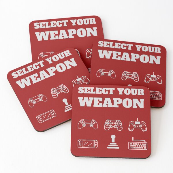 Item preview, Select Your Weapon - Retro and Modern Gaming Controllers Graphic designed and sold by Abaseen.