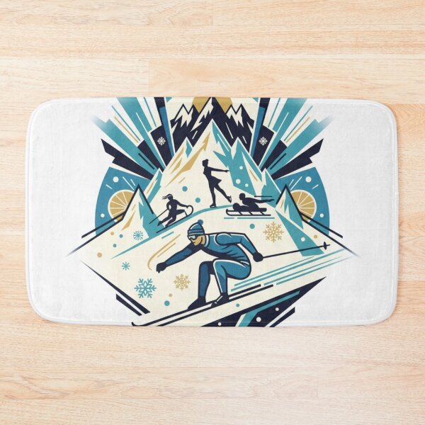Item preview, Glacial Elegance: The Peak of Winter Sport designed and sold by medu99.