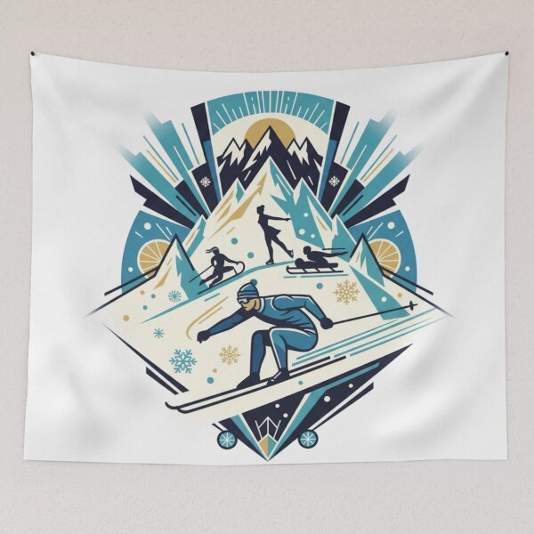 Item preview, Glacial Elegance: The Peak of Winter Sport designed and sold by medu99.