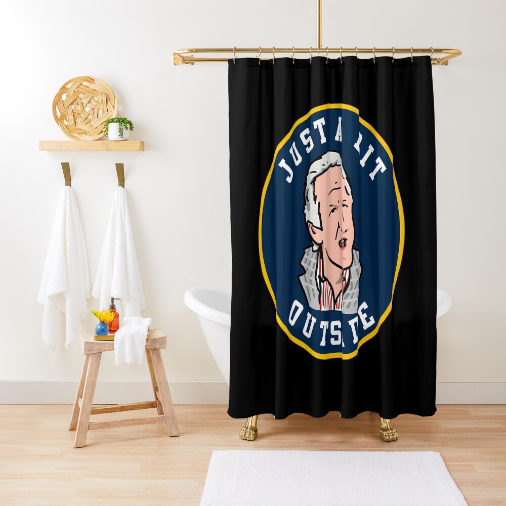 Item preview, Shower Curtain designed and sold by WEBUILDART.