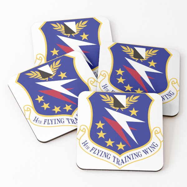 Item preview, Official Shield of the 14th Flying Training Wing (USAF) designed and sold by CharlieDesings.