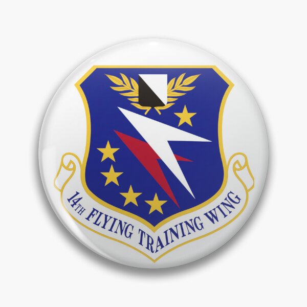 Item preview, Official Shield of the 14th Flying Training Wing (USAF) designed and sold by CharlieDesings.