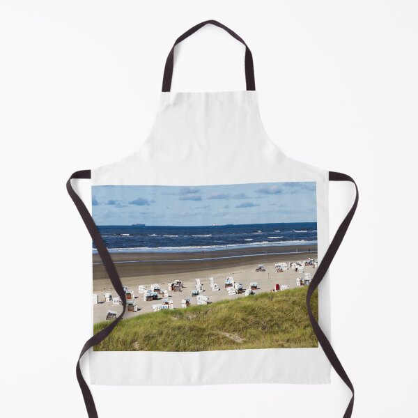 Item preview, Sandy beach with beach chairs on Spiekeroog designed and sold by Klaus Offermann.