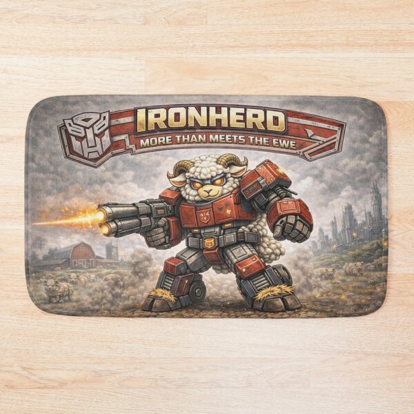 Item preview, MechaSheep: Iron Herd (More Than Meets the Ewe) designed and sold by Thpoar.