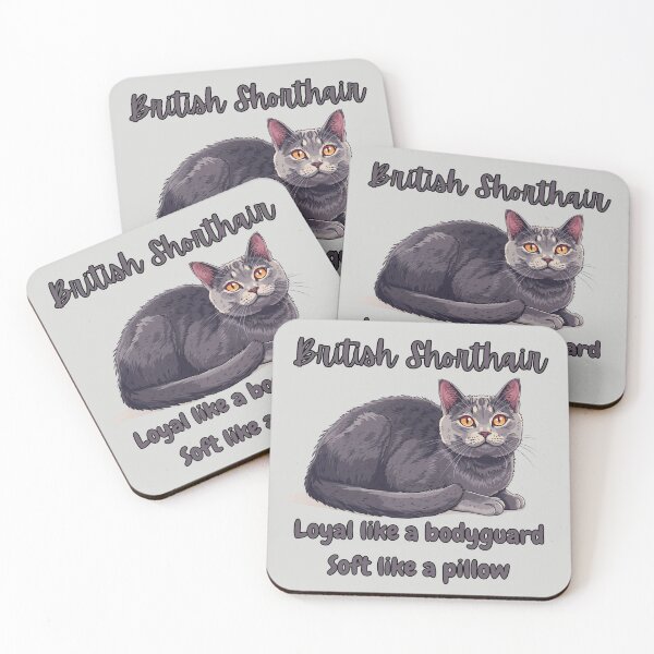 Item preview, British Blue Cat Shorthair BSH designed and sold by MoonMonkeyNbear.