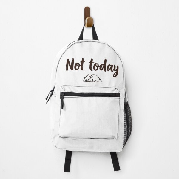 Item preview, Not Today – Funny Sleeping Cat designed and sold by ELmestka.