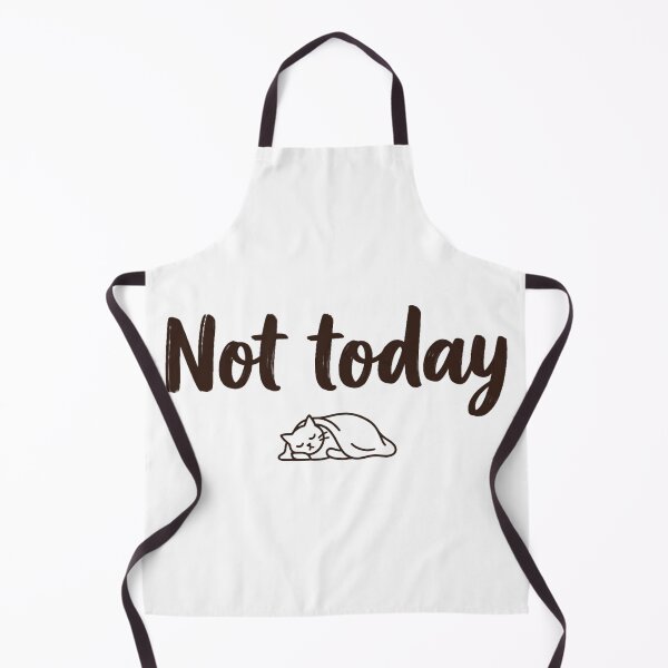Item preview, Not Today – Funny Sleeping Cat designed and sold by ELmestka.