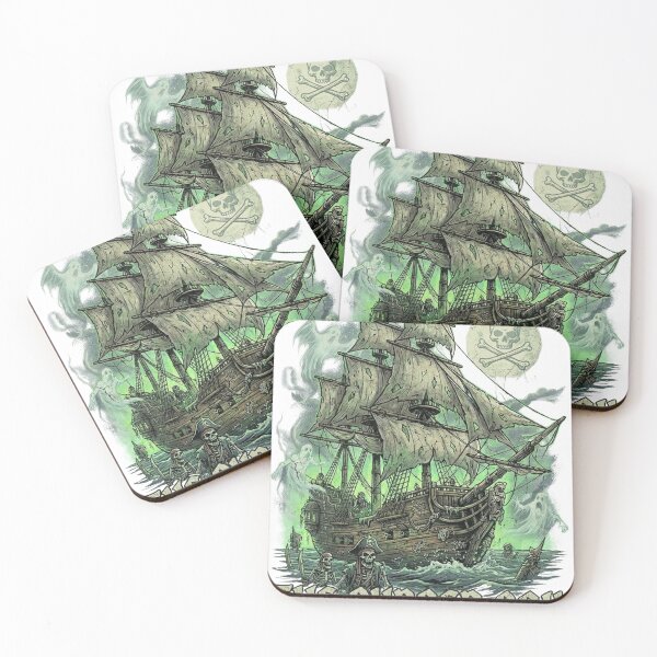 Item preview, The Cursed Sail Ghost Pirate Ship designed and sold by GeekGuysShop.