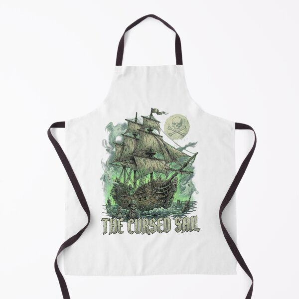 Item preview, The Cursed Sail Ghost Pirate Ship designed and sold by GeekGuysShop.