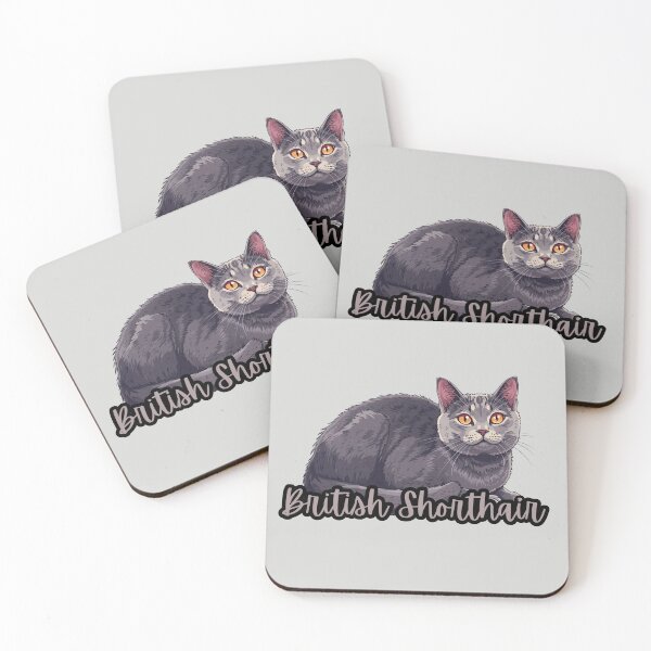Item preview, British Blue Cat Shorthair BSH designed and sold by MoonMonkeyNbear.
