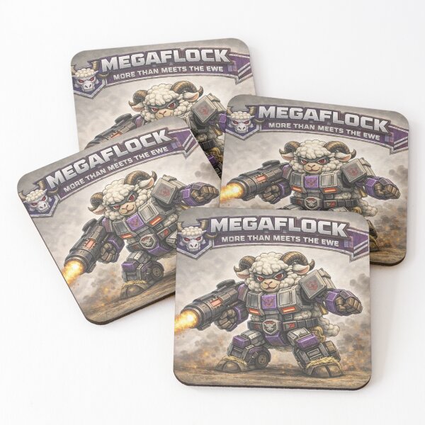 Item preview, MechaSheep: MegaFlock (More Than Meets the Ewe) designed and sold by Thpoar.