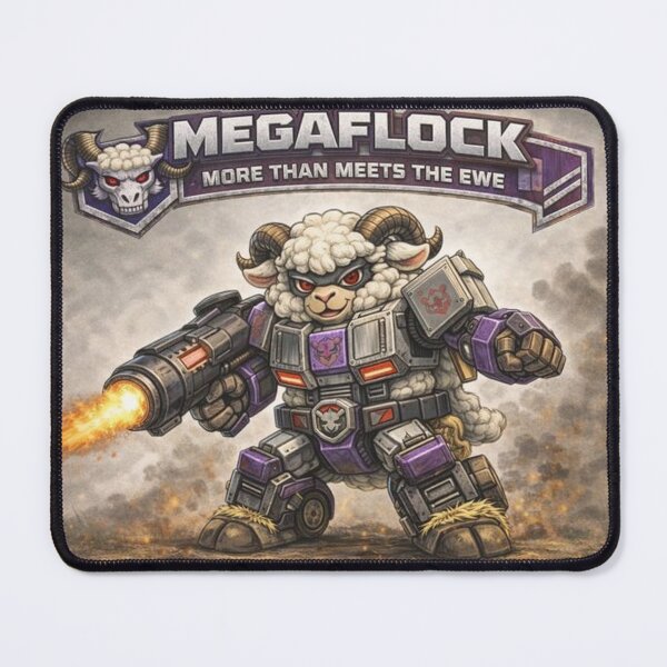 Item preview, MechaSheep: MegaFlock (More Than Meets the Ewe) designed and sold by Thpoar.