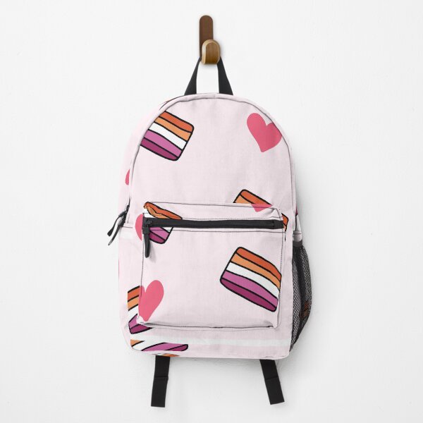 Item preview, Lesbian Pride Flag & Hearts Pattern - Cute Valentine Aesthetic designed and sold by Cannaxes Studio.