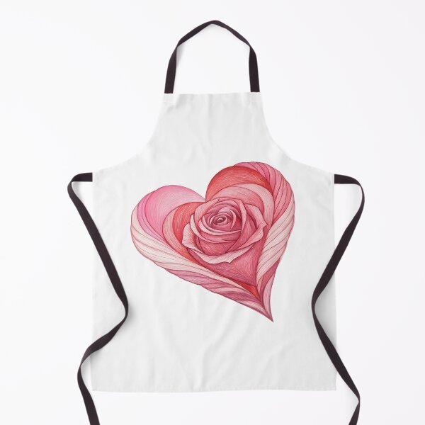 Item preview, Drawing Rose Heart designed and sold by trendspatterns.