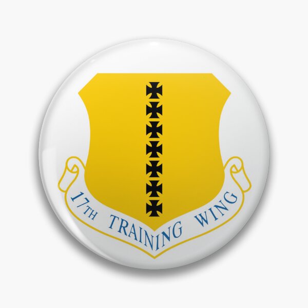 Item preview, Official Shield of the 17th Training Wing (USAF) designed and sold by CharlieDesings.