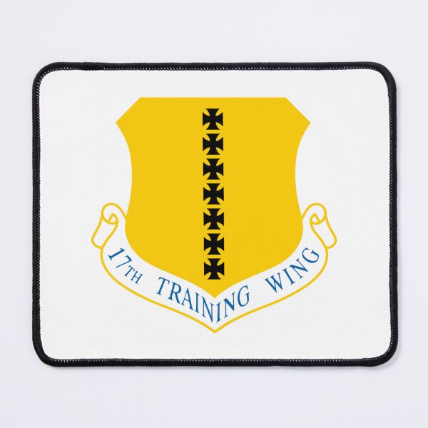 Item preview, Official Shield of the 17th Training Wing (USAF) designed and sold by CharlieDesings.