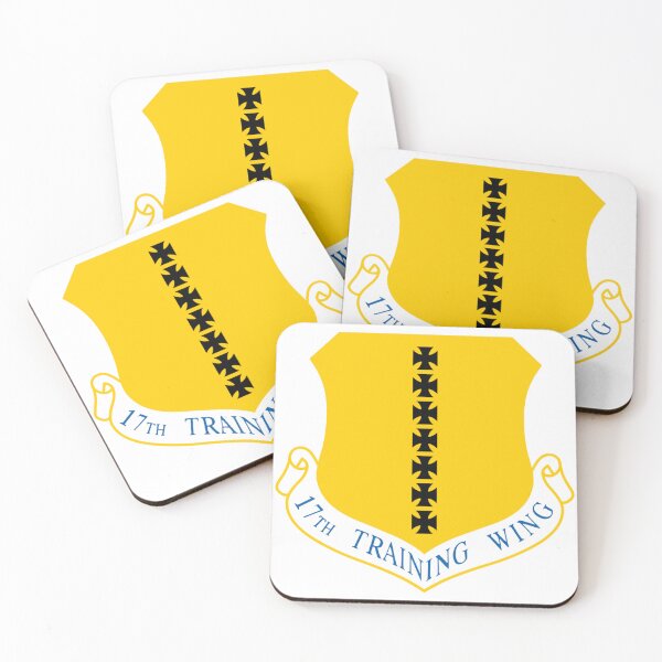 Item preview, Official Shield of the 17th Training Wing (USAF) designed and sold by CharlieDesings.