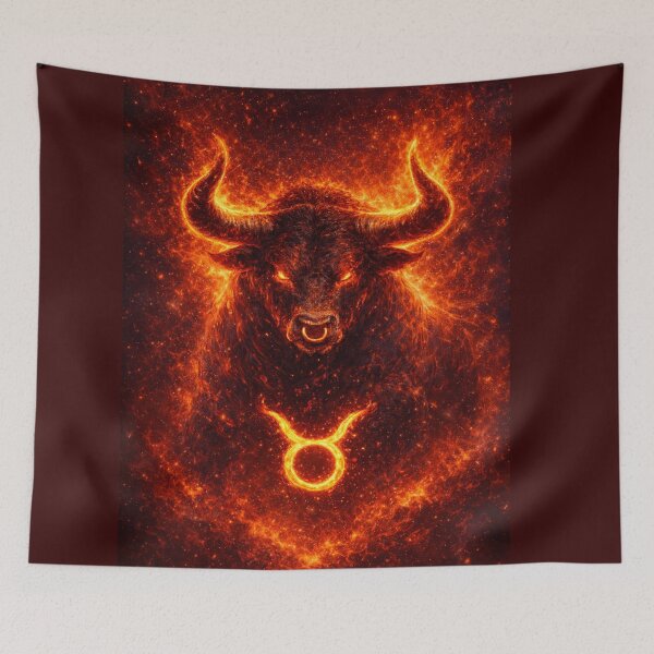 Item preview, Taurus | Zodiac Collection - Elegant Astrology Sings Art Print designed and sold by CzipipitoStudio.