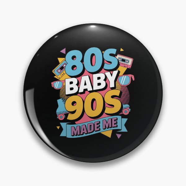Item preview,  1980s 80's Baby 1990s 90's Made Me Nostalgia 4 designed and sold by angolinnArt.