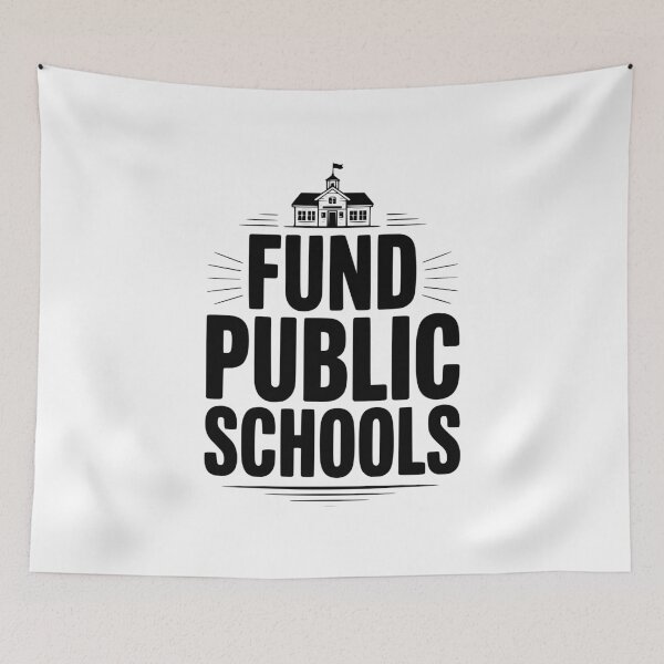 Item preview, Fund Public School designed and sold by Frank Ring.