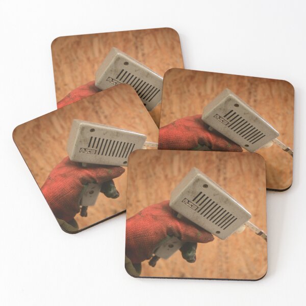 Item preview, Retro Tech: Vintage Industrial Tool and Red Work Glove designed and sold by BeyondInkwell.