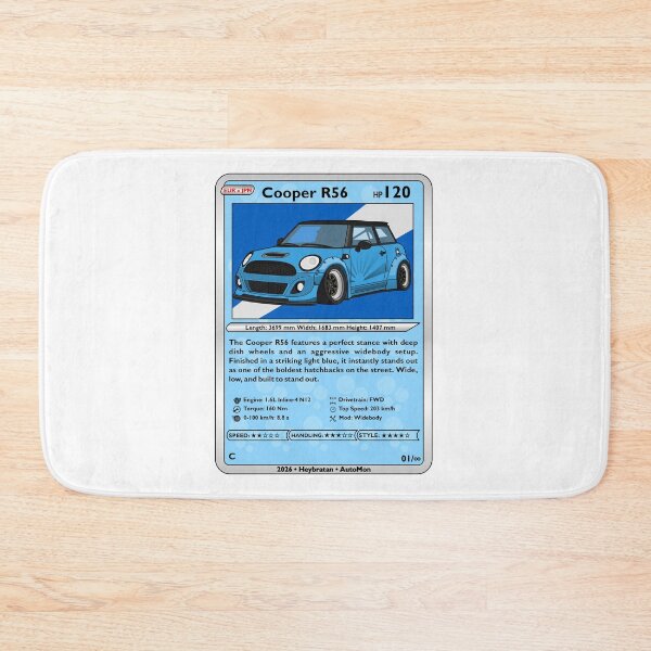 Item preview, AutoMon Cooper R56 Widebody TCG Style designed and sold by Heybratan.