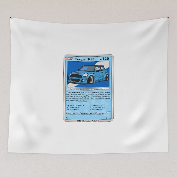 Item preview, AutoMon Cooper R56 Widebody TCG Style designed and sold by Heybratan.