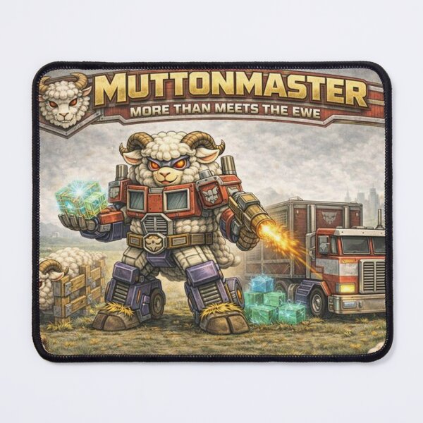 Item preview, MechaSheep: MuttonMaster (More Than Meets the Ewe) designed and sold by Thpoar.