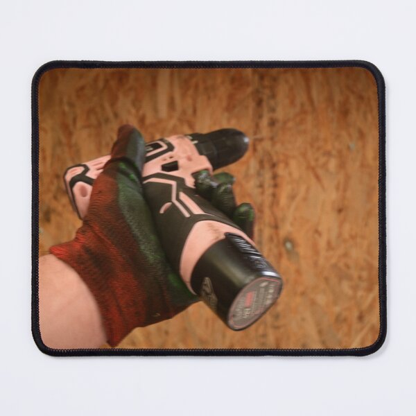 Item preview, Pink Power: Modern Cordless Drill and Industrial Work Glove designed and sold by BeyondInkwell.