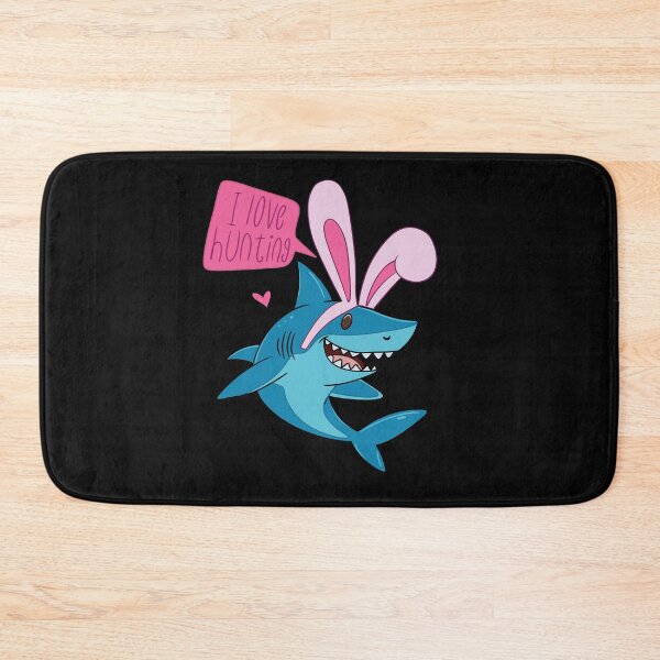 Item preview, Funny Easter Shark Bunny with Bunny Ears designed and sold by SimoesArtistry.