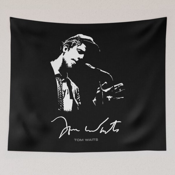 Item preview, Tom Waits Fanart designed and sold by HelmetDeer.