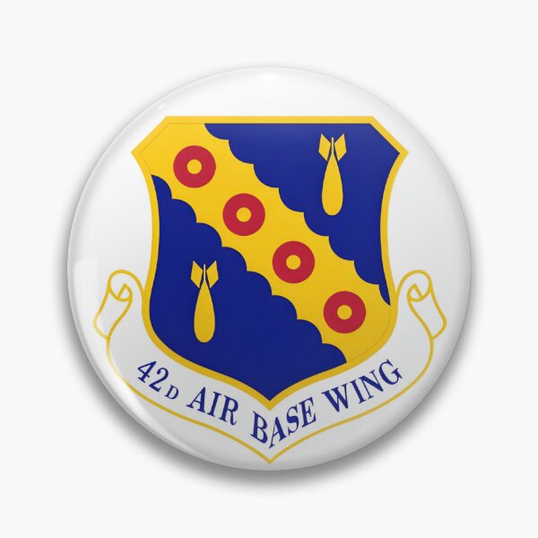 Item preview, Official Shield of the 42d Air Base Wing (USAF) designed and sold by CharlieDesings.