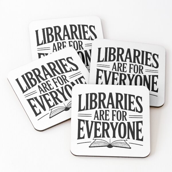 Item preview, Libraries are for Everyone designed and sold by Frank Ring.