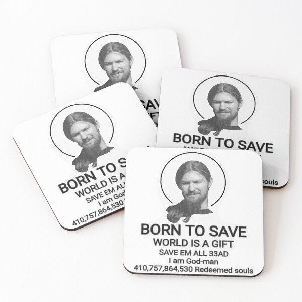 Item preview, Born to Save | Jesus Christ (Richard D. James) Aphex Twin Meme designed and sold by Based History.