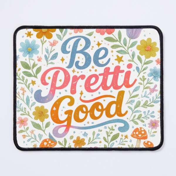 Item preview, Be Pretty Good Floral Quote designed and sold by DariaOltes.