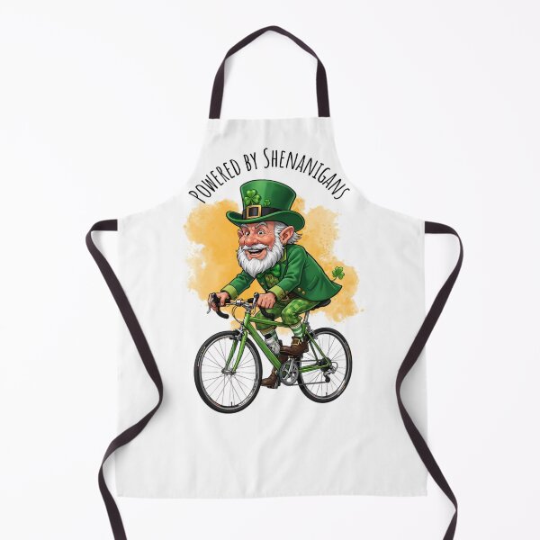 Item preview, Funny Cycling St Patricks Day Powered By Shenanigans designed and sold by MTJ-Mushrooms.