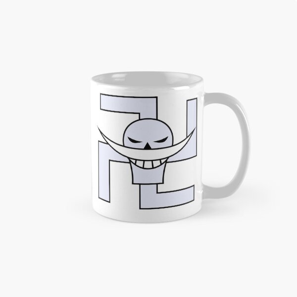 Item preview, Smiling Pirate Skull | White beard designed and sold by Anas ⭐⭐⭐⭐⭐.