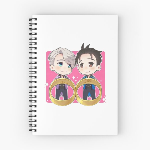 Item preview, Yuri on Ice Chibi Wedding Rings Illustration designed and sold by Oniyasha.